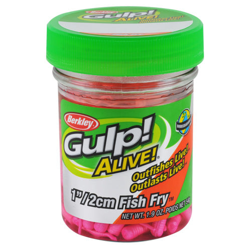 GAJFF1-PK GULP ALIVE FISHFRY 1IN PINK 36