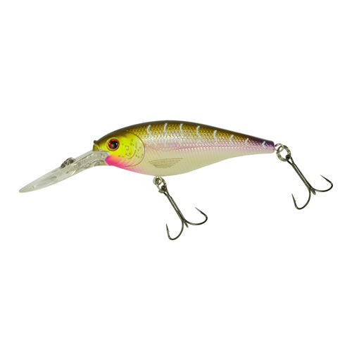FFSH5M-PT FLCKR SHAD MED 5CM PRPLE TIGER