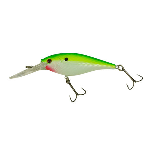 FFSH7M-CPR FLCKR SHAD MED 7CM CHART PRL