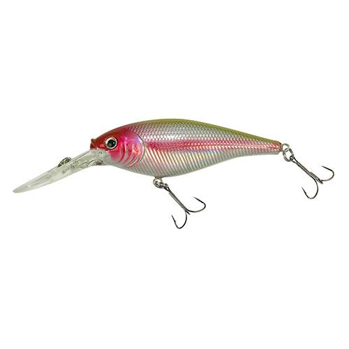 FFSH6M-CCL FLCKR SHAD MED 6CM CHRM CLWN