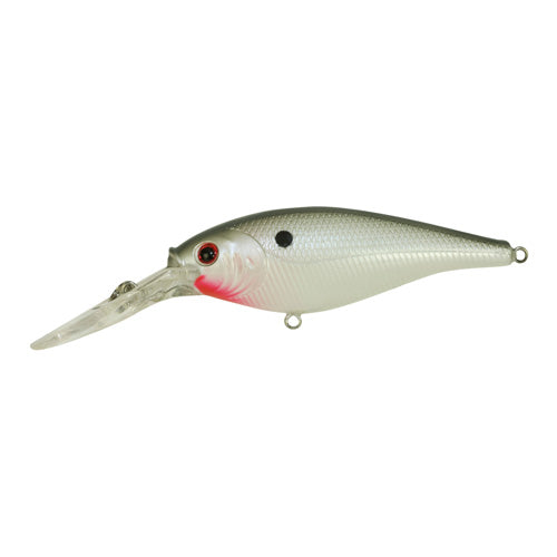 FFSH6M-PW FLCKR SHAD MED 6CM PEARL WHITE