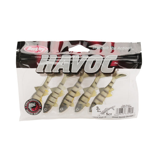 HVMSF3-CBRM HVC SICK FISH 3IN CLEARBREAM