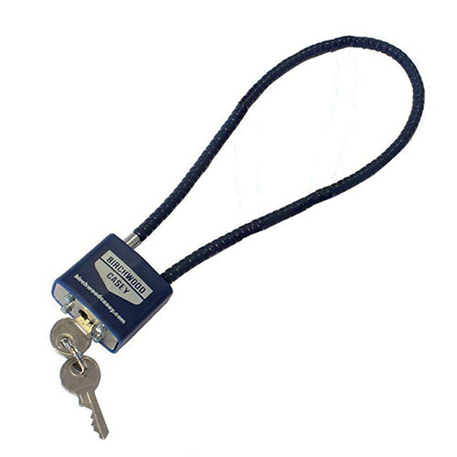 SafeLock Cable Lock Blue Birchwood Casey