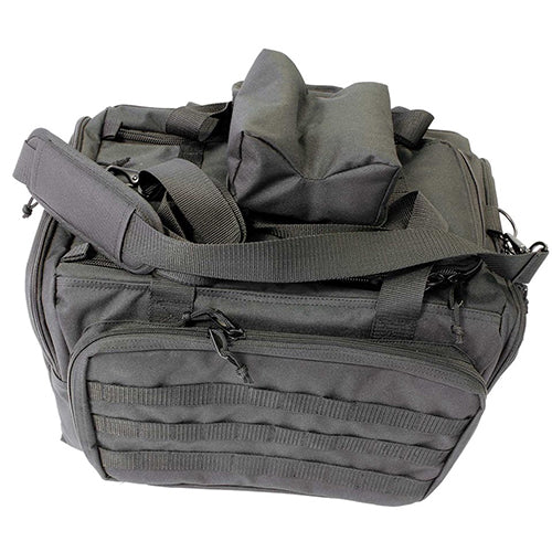 Deluxe Range Bag - Black Nylon with Rest