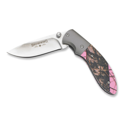 Knife, Brn For Her Mobu Pink Fld
