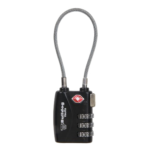TSA Lock w/Steel Cable /1