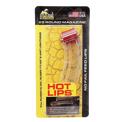 Hot Lips Clear Clip 25 Round