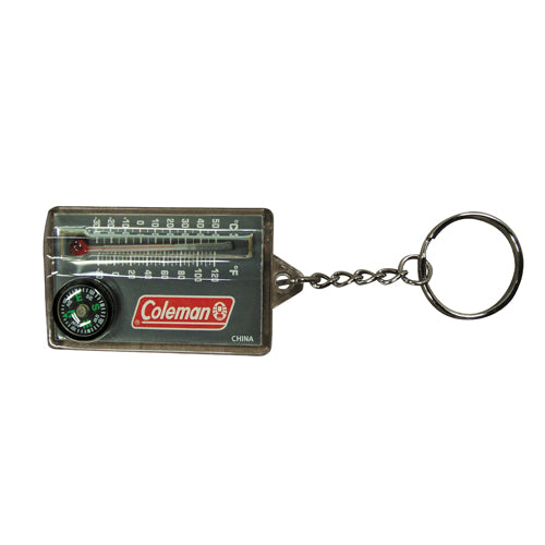 Thermometer/compass Zipper Pull