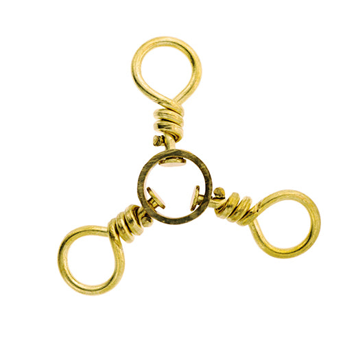 3-way Swivel-3/0 Brass 01251-039 12pcs