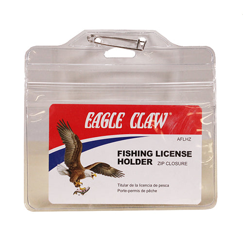 Fishing License Holder w/zip Closure