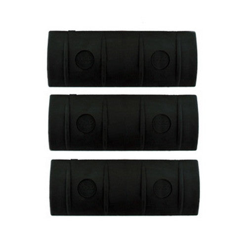 FullMedium Rail Covers 3pk 10Slot Blk