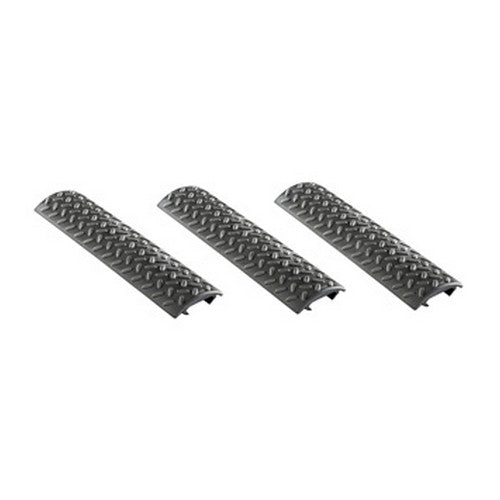 Diamond Plate FullLong RailCovers 3pk Blk