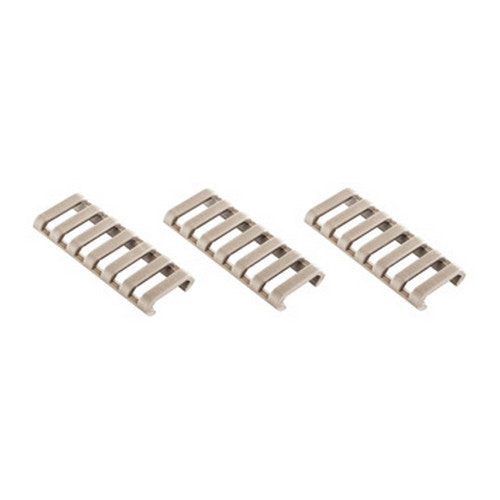 7Slot Ladder LowPro Rail Covers 3pk FDE