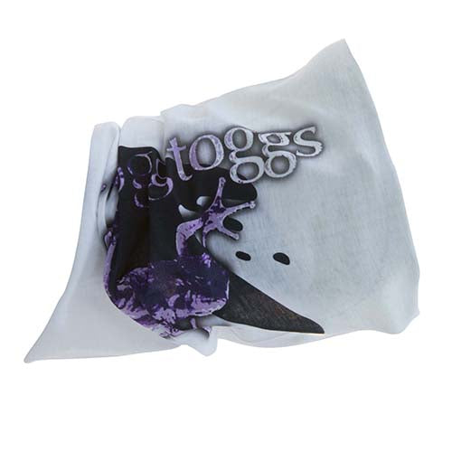 Frogg Skinz Sun Scarf Wht/Prpl/Blk