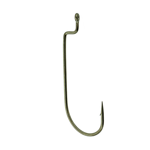 Worm Offset Brz 1/0, 6 Hooks P/P