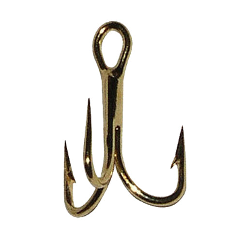 Trout Treble Gold Size 16, 4 Hooks P/P