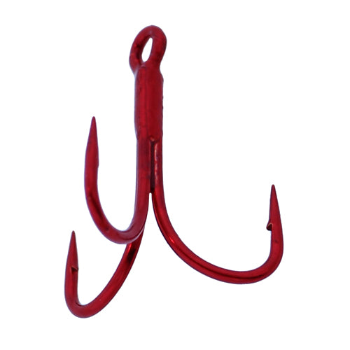 Trout Treble Red Size 18, 4 Hooks P/P