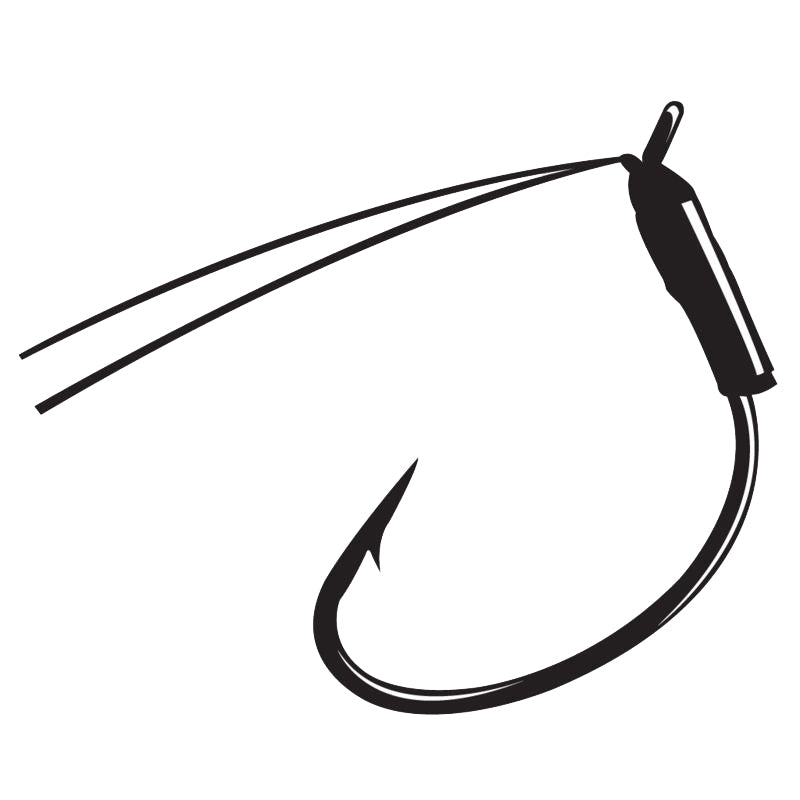 Wicked Wacky 2/0, 3 Hooks P/P