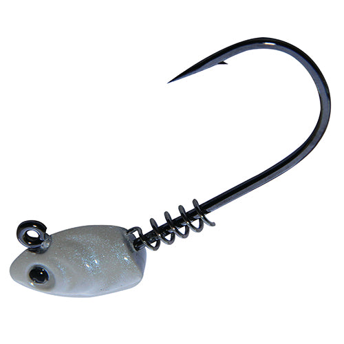 Swim Bait Head Pearl White 4/0 1/8oz