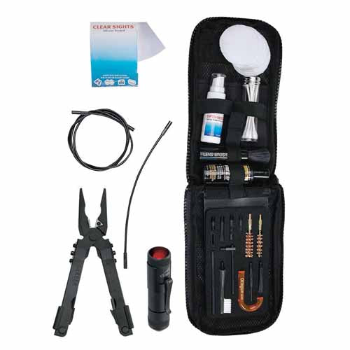 Gun Cleaning Kit, Pistol, Sheath,Box