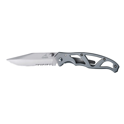 Paraframe II, SS, Serrated, Clam