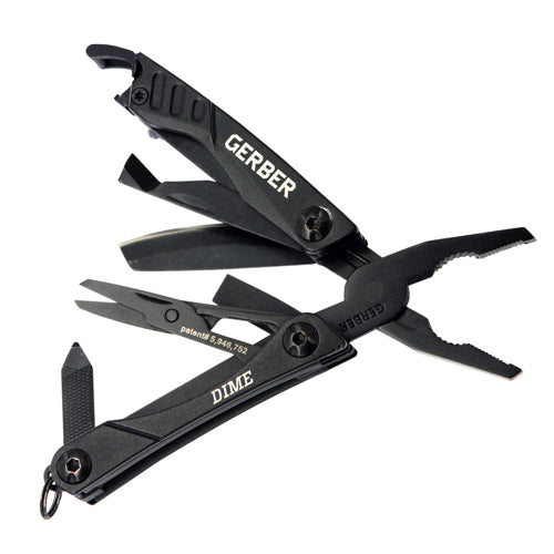 Dime Micro Tool, Black, Blister