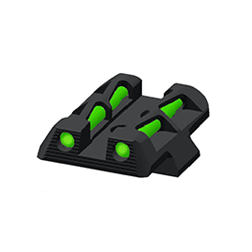 GLOCK LITEWAVE Rear Sight red,grn & black