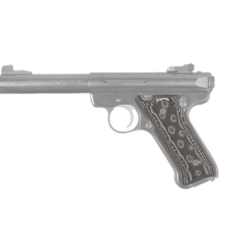 Ruger MK II/III Ck G10 GMa BlkGry