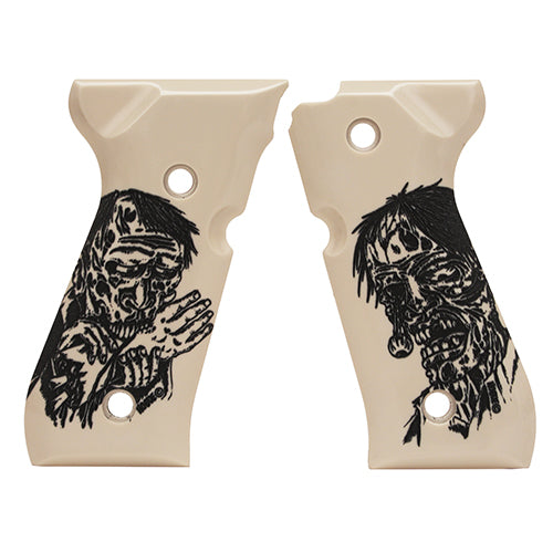 Beretta 92 Scrim Ivory Polymer - Zombie