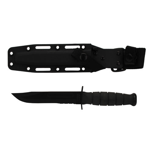 Short Kabar/Serrated Edge Blk