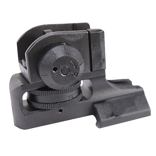 AR15 Super Slim Fixed Rear Sight,Pica,Blk