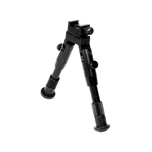 Shooter's Rubber Feet Bipod,Ht 6.2