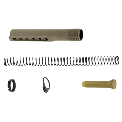 Mil-spec FDE 6Position Receiver Tube Kit