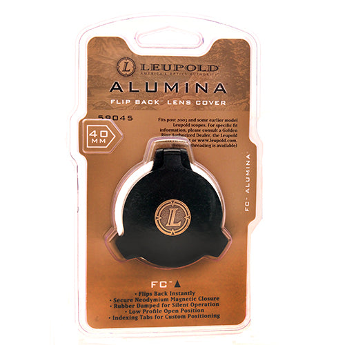 Alumina Flip Back Lens Cover - 40mm