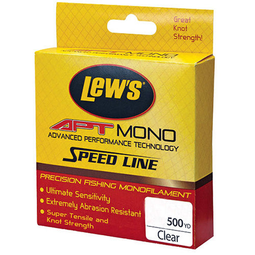 LAPTM25CL,APT Speed Mono 500Yds Clear(Bx)