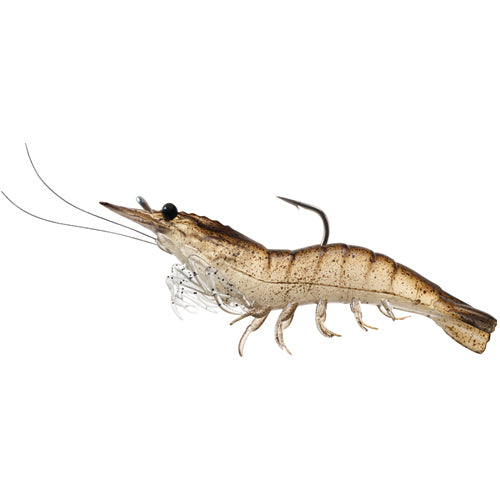 Rigged Shrimp Soft Plastic,snd shrimp,1/0