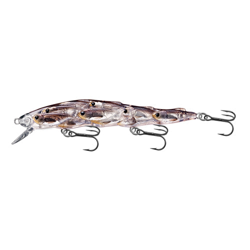 Yearling Baitball Jerkbait,silver/Blk,#6
