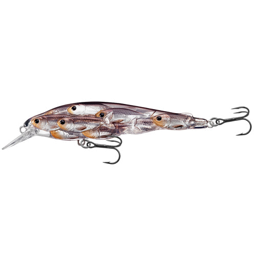 Yearling Baitball Jerkbait,silver/Blk,#4