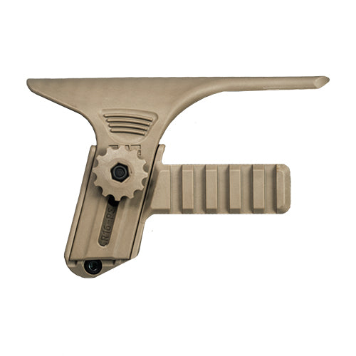Adjustbl GL-Shock Cheek Riser FDE