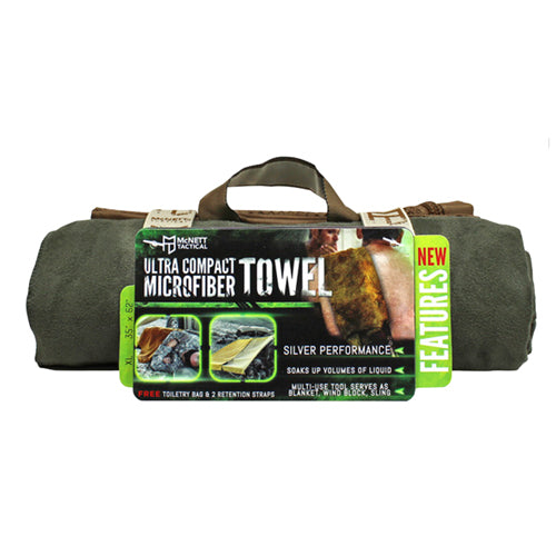 OutGo Microfiber Towel XL OD Green