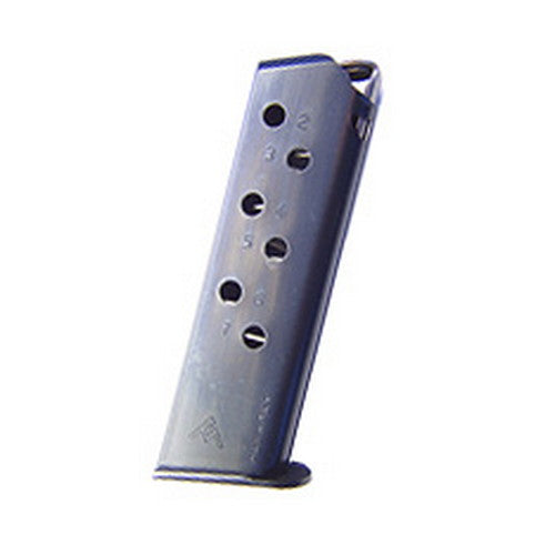 PPK/S 380, 7 Round, Flat Butt Plate, Blue