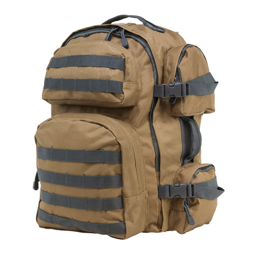 Vism Tactical Backpack/Tan/Urban Gry Trim