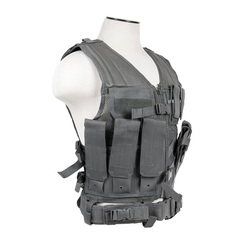 Vism By Ncstar Tactical Vest/UrbGr M-XL