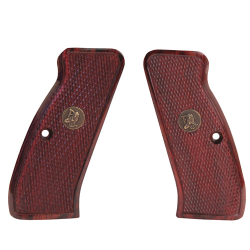CZ 75/85 Rosewood Checkered