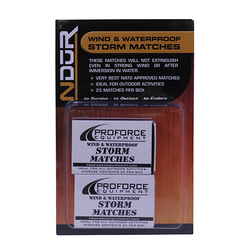 Ndur Storm Matches 2 Pack