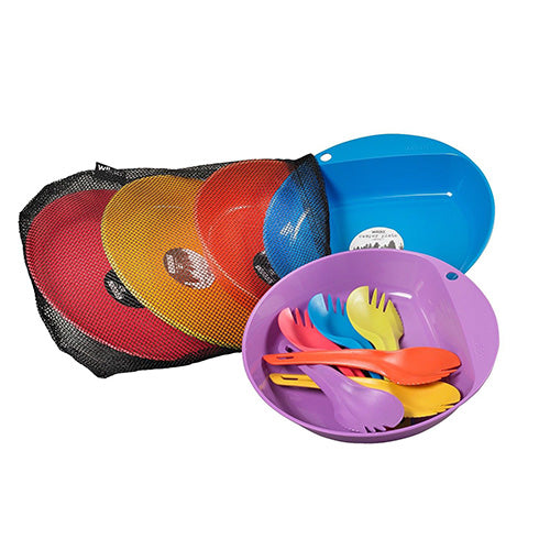 Wildo Just Eat-6 Person Set-Cmp/Otdr Clrs