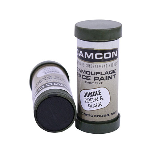 Camcon Face Paint Jungle: Green & Blk 2Pk