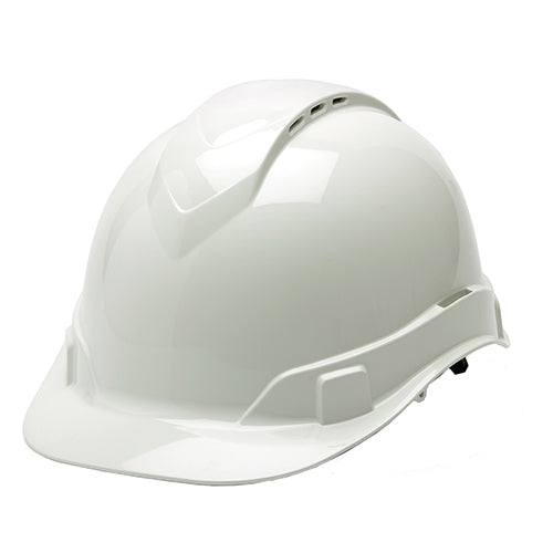 RL Vented Cap Style 4 Pt Ratchet  White
