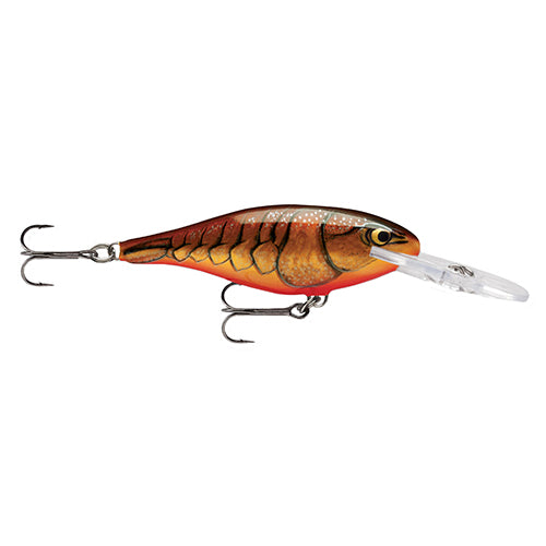 Shad Rap 07  Dark Brown Crawdad
