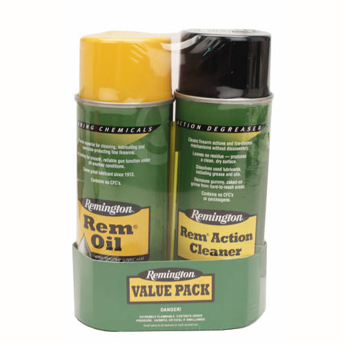 Rem Oil & Rem Action Cleaner,(2) -10 oz.